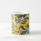 Mug Exquis motif aux fruits jaunes bergamot, cit (Centre)