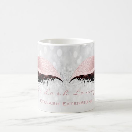 Mug Extension de cils Studio Pastel rose maquillage gr (Centre)