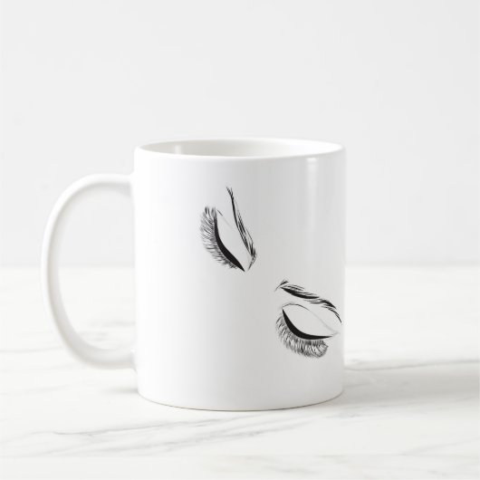 Mug Extension de la barre des cils longs (Gauche)