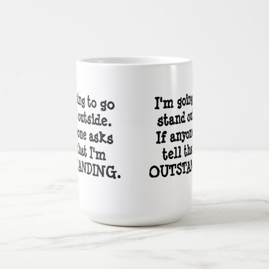 Mug Extérieur debout (Centre)