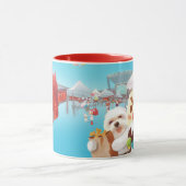 Mug Extérieur Marché amusant (Centre)