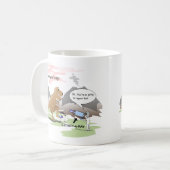 Mug Extinction de dinosaure (Devant gauche)