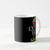 Mug Extra Elf Family Matching Christmas Group Pajama M (Devant droit)