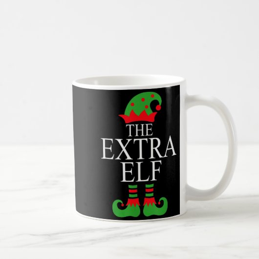 Mug Extra Elf Family Matching Christmas Group Pajama M (Droite)