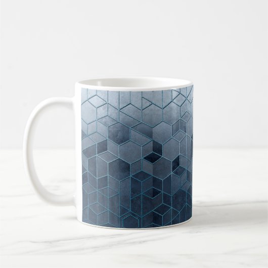 Mug Extraction géométrique d'hexagones sur un relief b (Gauche)