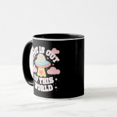 Mug Extrait de ce mème du monde Citation drôle (Devant gauche)