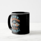 Mug Extrait de ce monde mème Viral Drôle Citation mème (Devant gauche)