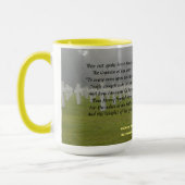 Mug Extrait De Horatius  (Gauche)
