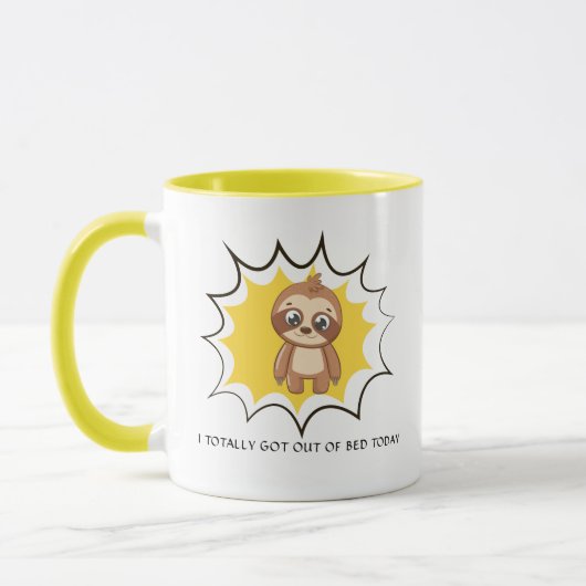 Mug Extrait De La Citation Drôle Du Lit | Parcours de (Gauche)
