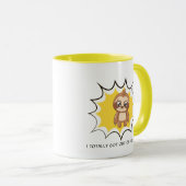 Mug Extrait De La Citation Drôle Du Lit | Parcours de (Devant droit)