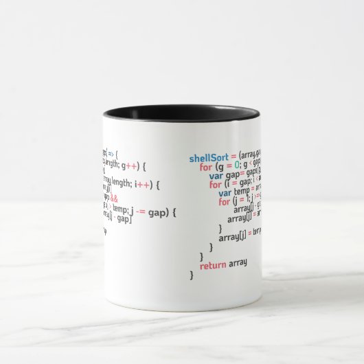 Mug Extrait du code de programmation de l'ordinateur d (Centre)