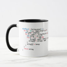 Extrait du code de programmation de l'ordinateur d