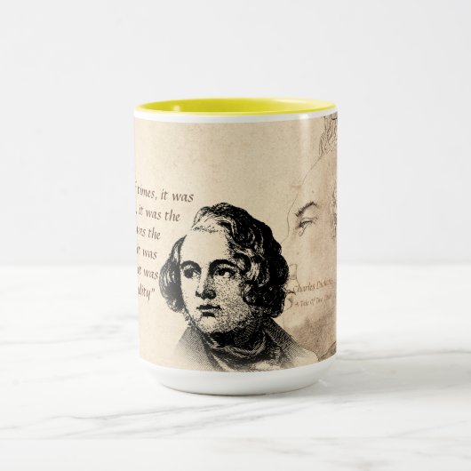 Mug Extrait D'Une Histoire De Deux Villes (Centre)