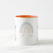 Mug EXTRAORDINAIRE AMI BESTIE BFF (ANY) Cute Llama Cus (Centre)