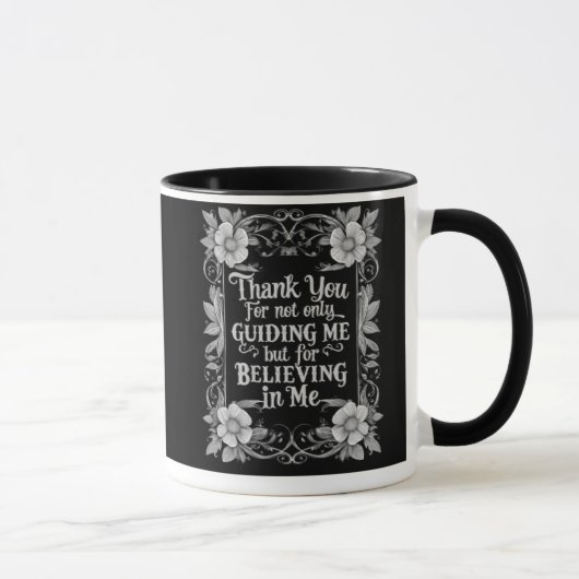 Mug Extraordinaire personalize mentor merci pour tous (Droite)