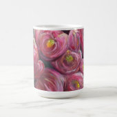 Mug Exuberance pink flower painting (Centre)