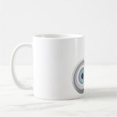 Mug Eyeball Magnification Verre amusant Inspection des (Gauche)