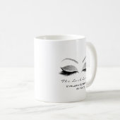 Mug Eyelash Extension Beauté Studio Gris Parties scint (Devant droit)