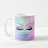Mug Eyelash Extension Beauté Studio Rose Bleu Ombre (Gauche)