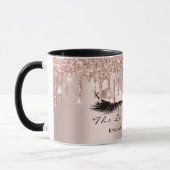 Mug Eyelash Extension Beauty Studio Rose Parties scint (Gauche)