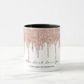 Mug Eyelash Extention Beauté Rose Artiste maquillage b (Centre)