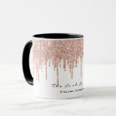 Mug Eyelash Extention Beauté Rose Artiste maquillage b (Devant gauche)