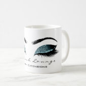 Mug Eyelash Extention Beauty Studio Parties scintillan (Devant droit)