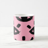 Mug Eyes Watercolor Brush, Motif Sketch. (Centre)