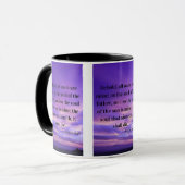 Mug Ezekiel 18:4 KJV Bible Écriture Pic Deux Tons (Devant gauche)