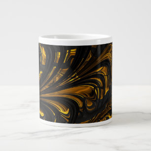 Mug - F1489 "Flux d'or noir"