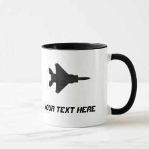 Mug F15 Avion de la Force aérienne de l'aigle