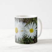 Mug F42 Fleurs sauvages blanches Aster lisse (Devant droit)