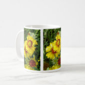 Mug F6 Fleurs sauvages jaunes Gaillardia (Devant gauche)
