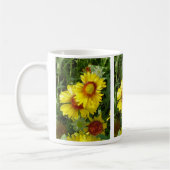 Mug F6 Fleurs sauvages jaunes Gaillardia (Gauche)