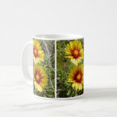 Mug F8 Fleur sauvage jaune Gaillardia (Devant gauche)