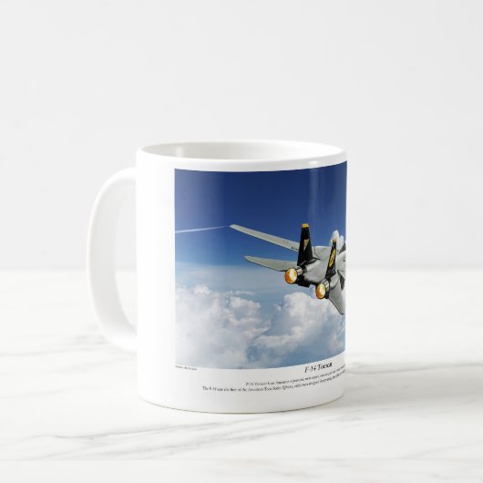 Mug F-14 Tomcat (Devant gauche)