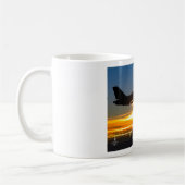 Mug F-14 TOMCAT Coucher de soleil (Gauche)