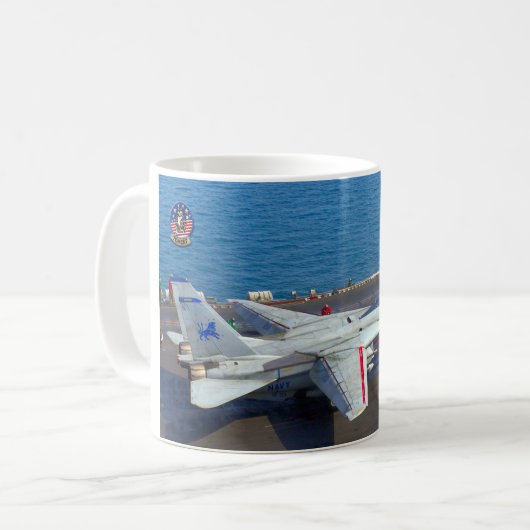 MUG F-14 TOMCAT "LANCEMENT" (Devant gauche)
