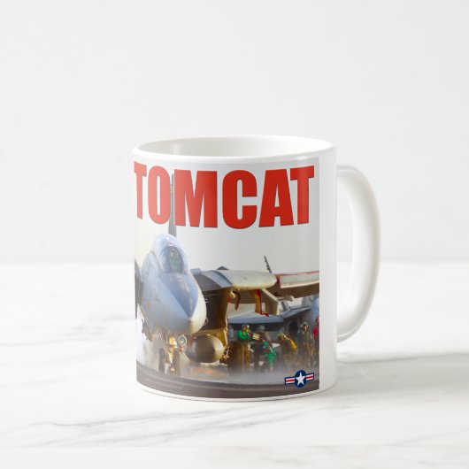 MUG F-14 TOMCAT "LANCEMENT" (Devant droit)