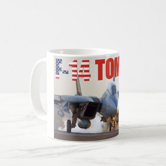 MUG F-14 TOMCAT "LANCEMENT" (Devant gauche)