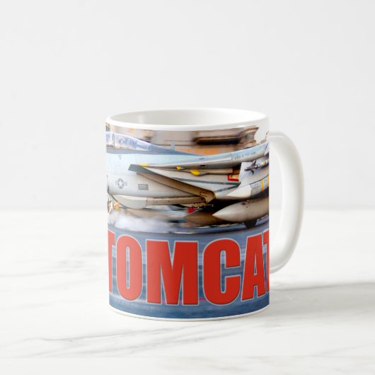 MUG F-14 TOMCAT "LANCEMENT" (Devant droit)
