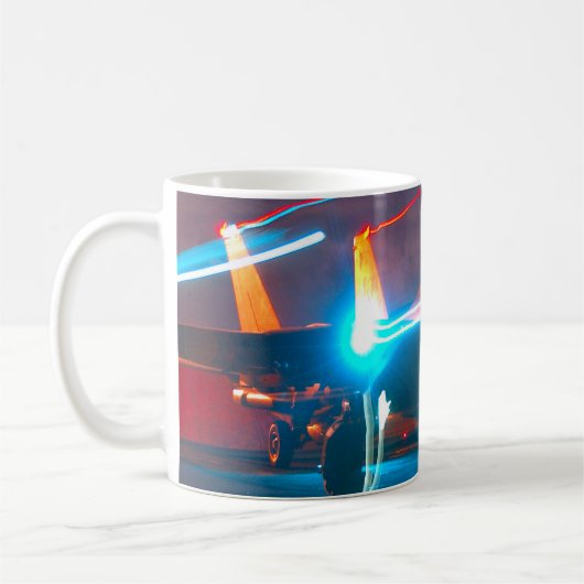 MUG F-14 TOMCAT "LANCEMENT DE NUIT" (Gauche)