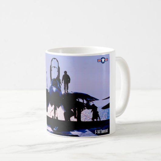 MUG F-14 TOMCAT "PREFLIGHT" (Devant droit)