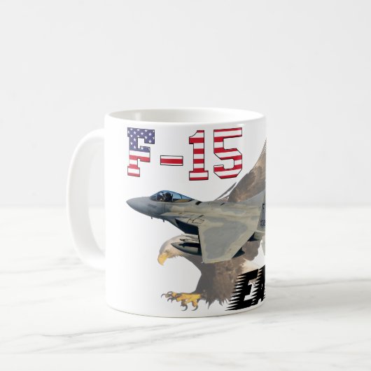 Mug F-15C Eagle (Devant gauche)