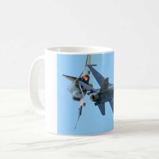Mug F-16 et F-4 BREAK ! (Devant gauche)