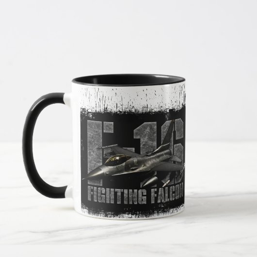 Mug F-16 Faucon combattant (Gauche)