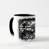 Mug F-16 Faucon combattant (Devant gauche)