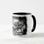 Mug F-16 Faucon combattant (Devant droit)