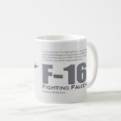 Mug F-16 Fighting Falcon (Devant droit)