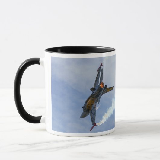 Mug F-16 Tigre Tourne Et Brûle (Gauche)